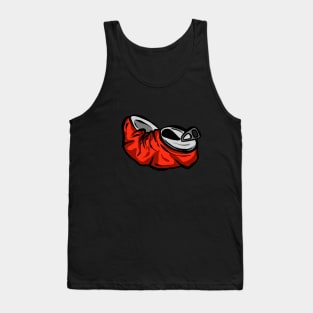 Crushed Soda Cola Can Cartoon Pop Tank Top